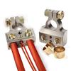 Battery Terminals, 0/2/4/8/10 Gauge Battery Terminal Connectors With Shims And Protective Covers, Suitable For Car, Marine And Truck Conversions