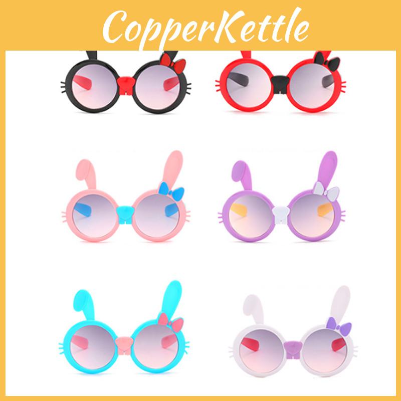 Stylish Rabbit-frame Sunglasses For Kids Perfect For Any Occasion