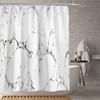 Shower Curtain, Digital Print Polyester, Marble Texture, 180X200Cm