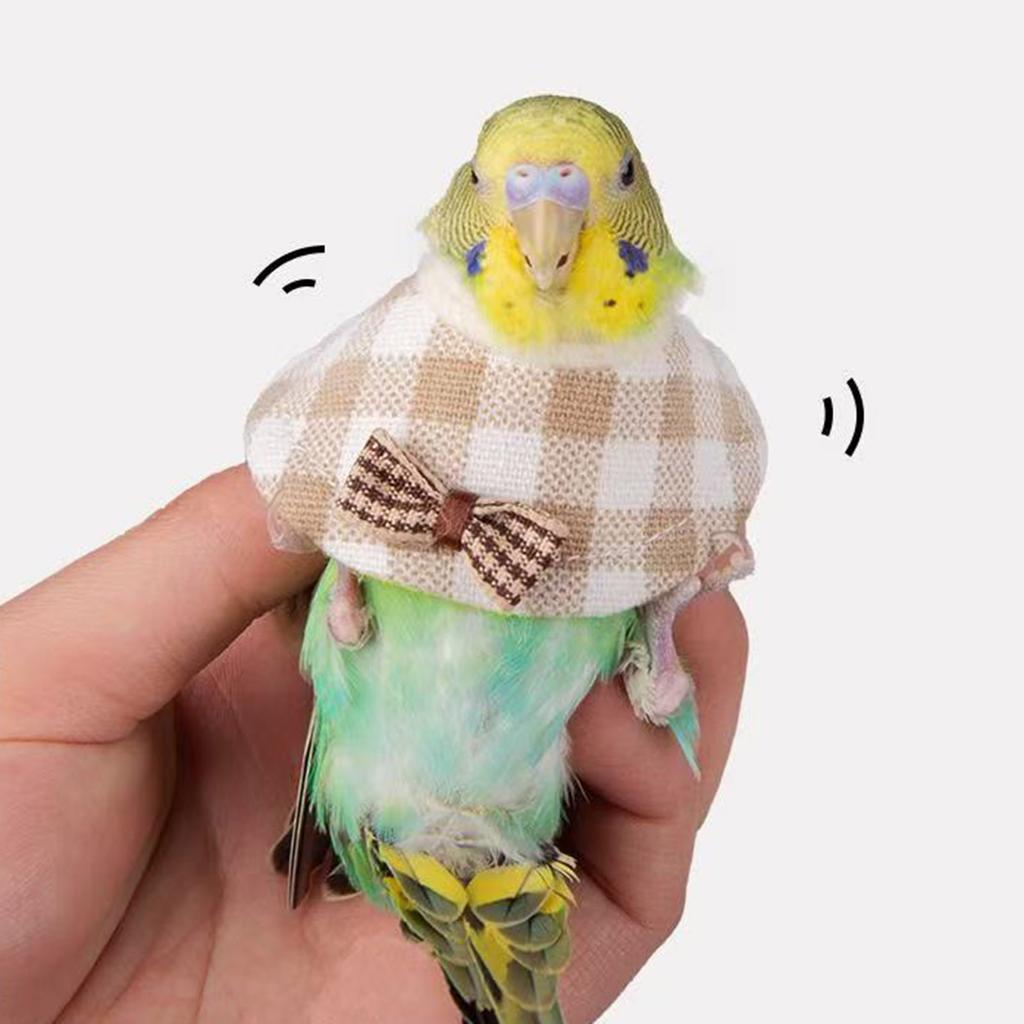 Adjustable Elizabethan Collar for Parrots Stop Feathered Pecking and SelfInjury Comfortable Soft Cone Collar for Birds