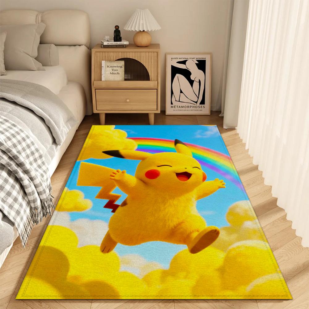 Fashion Entrance Door Mat Kitchen Carpet Living Room Rugs Decoration P-pikachu Floor Mats Foot Doormat Bathroom Bath Non-slip