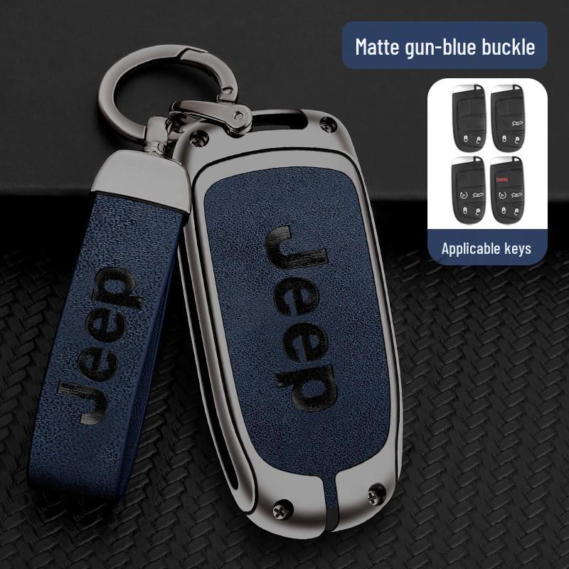 Key Case for Jeep Cherokee, Compass, Grand Cherokee, Renegade, Grand Commander