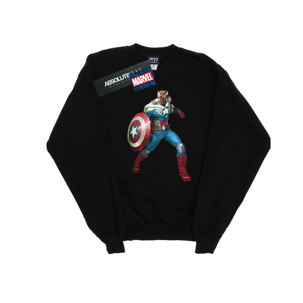 Marvel Womens/Ladies Falcon Is Captain America Sweatshirt