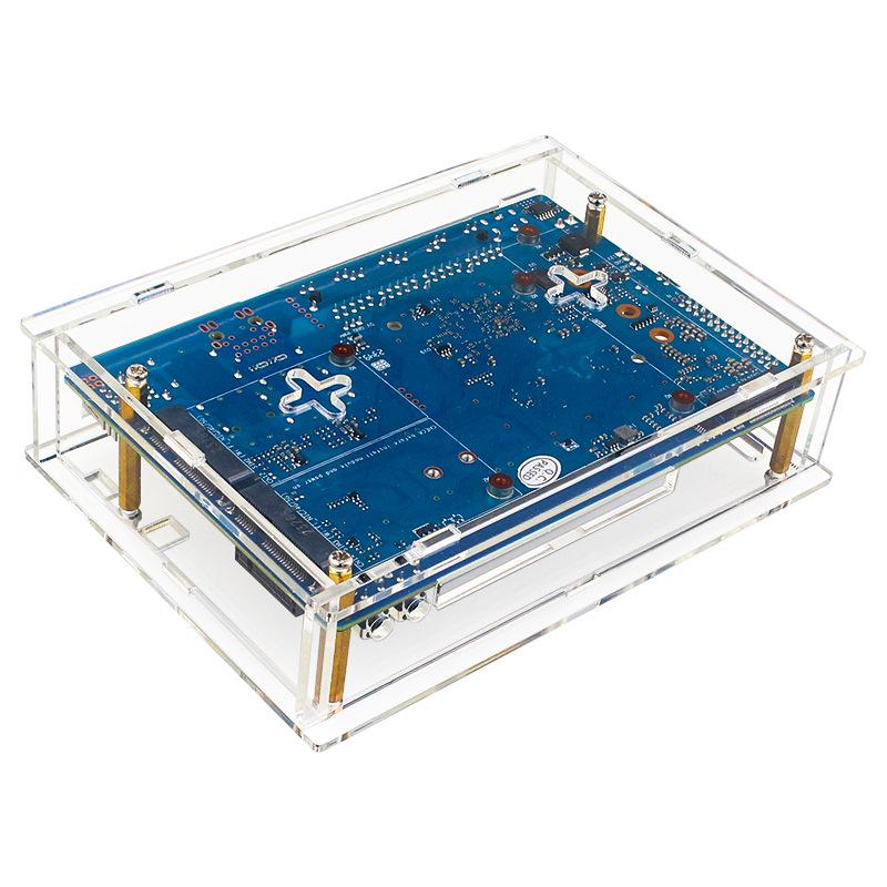 Banana Pi R4 Router Board with Acrylic Case & Adjustable Fan Heatsink