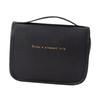 Toiletry Bag Hanging Travel Makeup Fashion Waterproof with Hook Large Capacity PU Leather