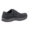 Hush Puppies Mens Casper Leather Touch Fastening Shoes