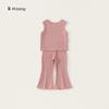Girl Summer Clothes Set With Soft Polyester Fabric For Kids Ages 3 To 8