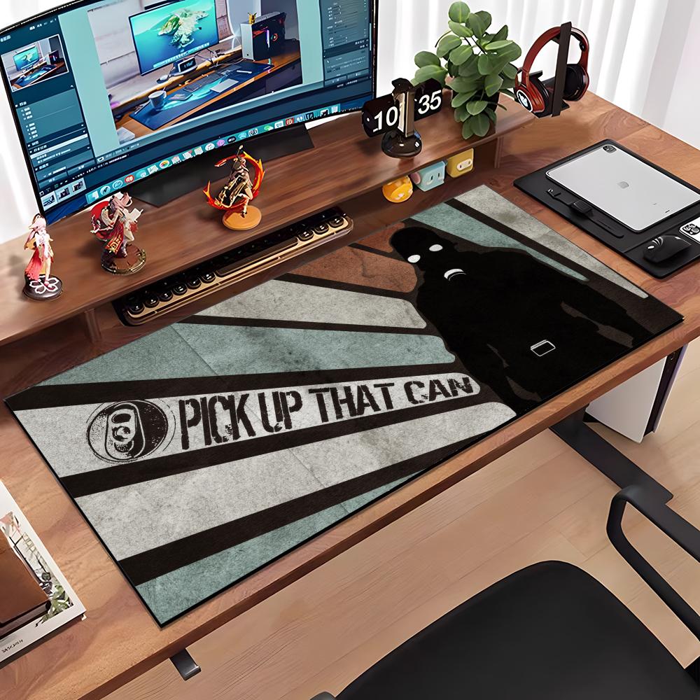 Half Life Large Mouse Pad Large Anti-Slip Rubber Gaming MousePad Durable Desk Pad Thick Seam Edge Suitable For Office And Gaming