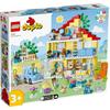 LEGO DUPLO Town 3in1 Family House Building Toy for Kids Ages 1.5 to 6 Years Educational Block Set