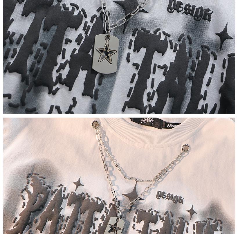 Women's American Retro Cool Style Oversized Pure Cotton T-Shirt - Sweet Loose Half Sleeve Top for 2025