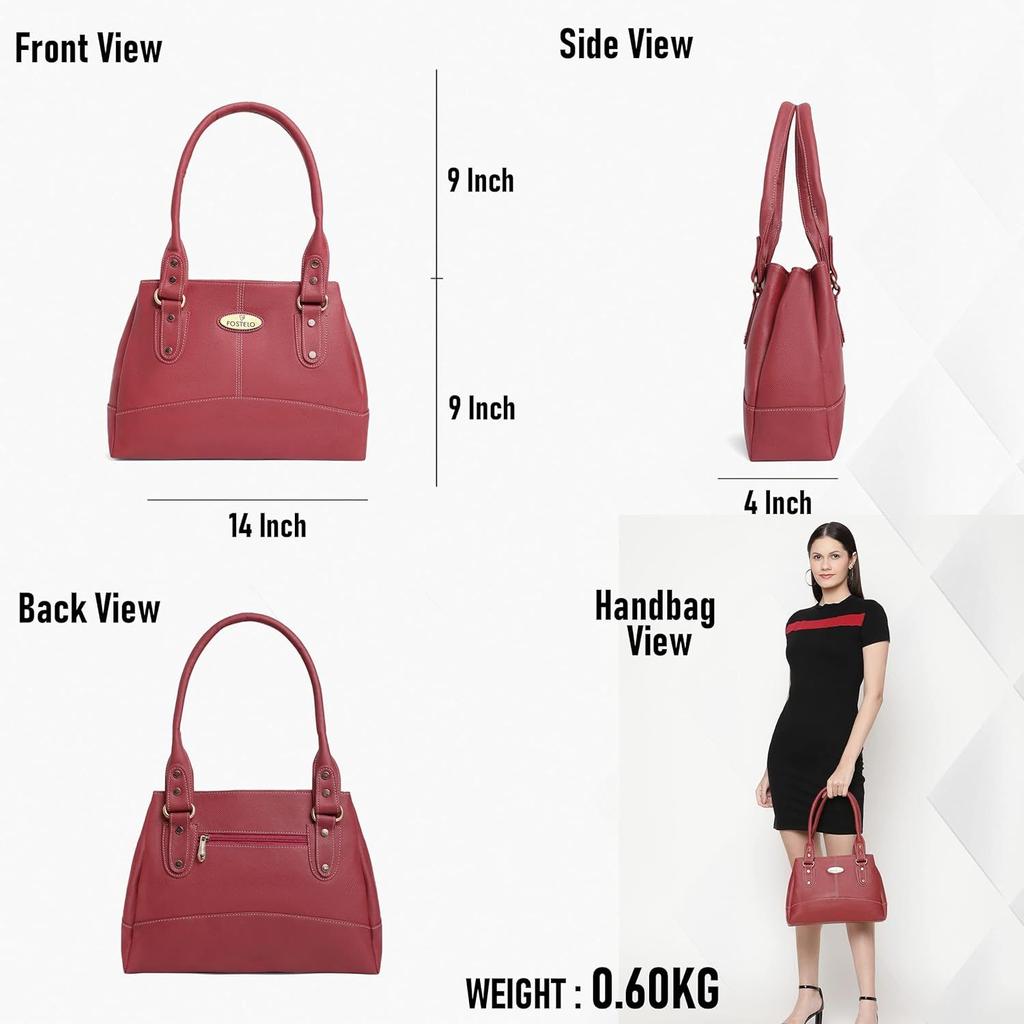 Γυναικεία τσάντα Catlin από συνθετικό δέρμα (Μεγάλο)