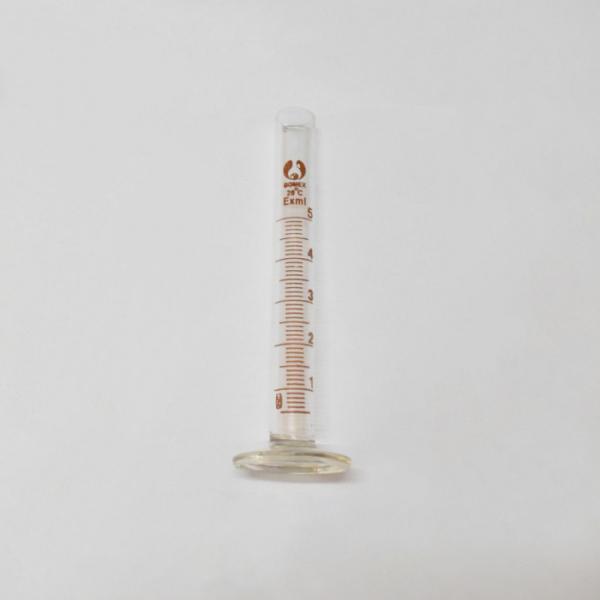 Glass Measuring Cylinder Laboratory, 5ml,