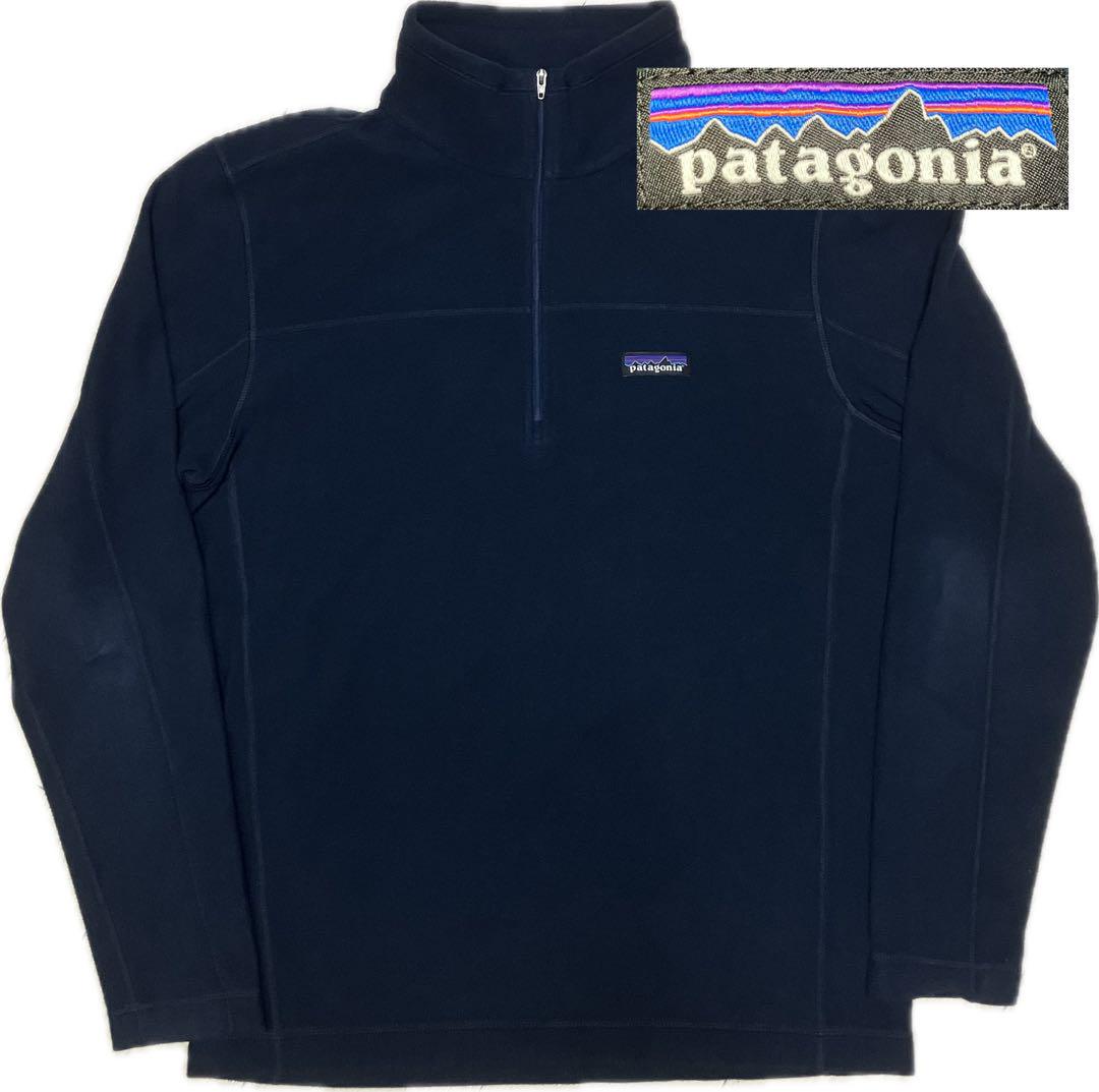 

[USED] Patagonia Navy Fleece Jacket, a classic outdoor and camping item