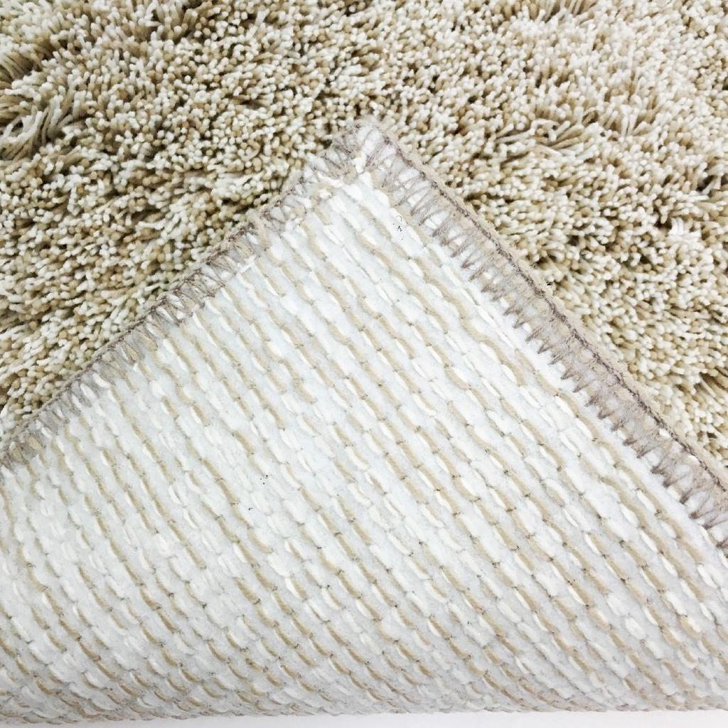 Senko Natural Shaggy 2 Bath 35 X 50 32067 M+home Mat, Beige, Approx. Cm,