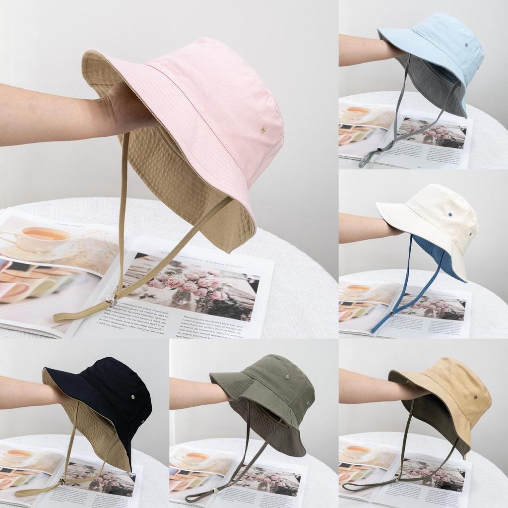 Fisherman Hat Men Women Sun Cap With Wide Brim Uv Protection For Outdoor Sports