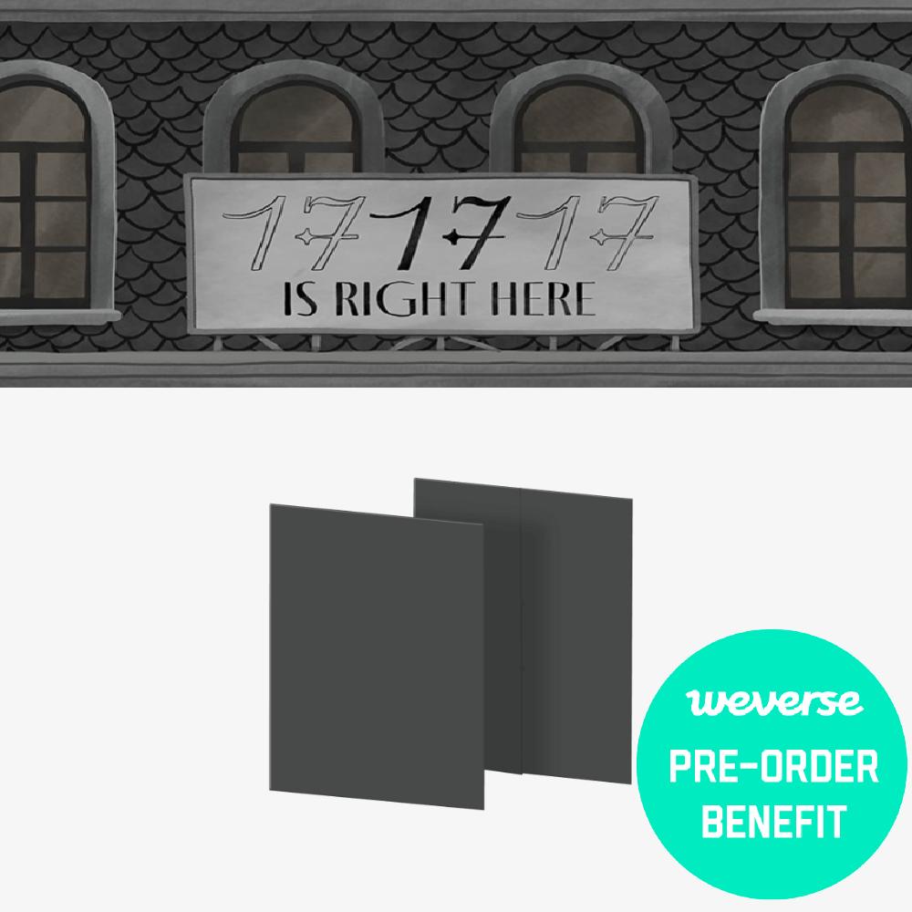 

Предзаказ SEVENTEEN Best Album 17 IS RIGHT HERE Weverse Albums ver. и почта