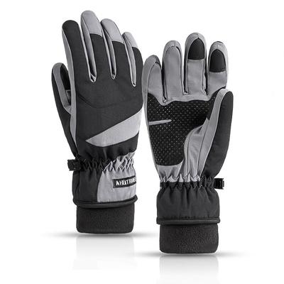 Ski Gloves Winter Waterproof Motorcycle Gloves Outdoor Sports Thermal Fleece Cycling Gloves Touch Screen Full Fingers