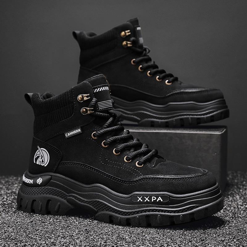 

Martin boots men s 2024 new winter British retro boots men s autumn platform outdoor wear-resistant tooling shoes 39