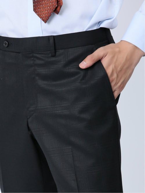 Takakyu Shiny Wool Blend Suit with Comfortable Slim for and Product 110011803117323 Men's 3-Piece 4-Way Stretch, Fit, Fall, Winter, Spring, Black,