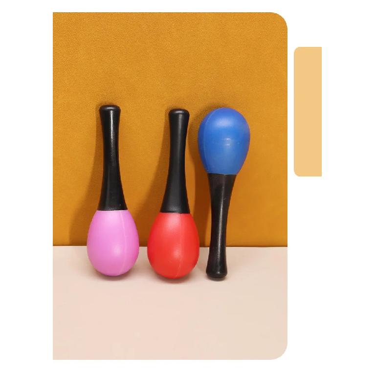 2pcs Maraca set of small shakers, Orff percussion instruments, shakers - Christmas KVT party, Halloween event
