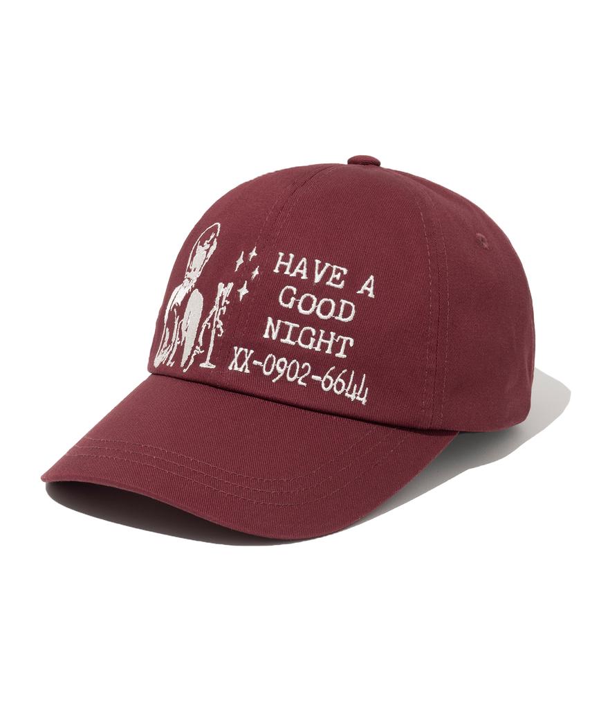 NOT4NERD 6644 Service Ball Cap - Wine