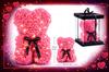 Bear Made of Rose Petals Valentine's Day Gift Women's Day Xxl Large Beautiful + Led