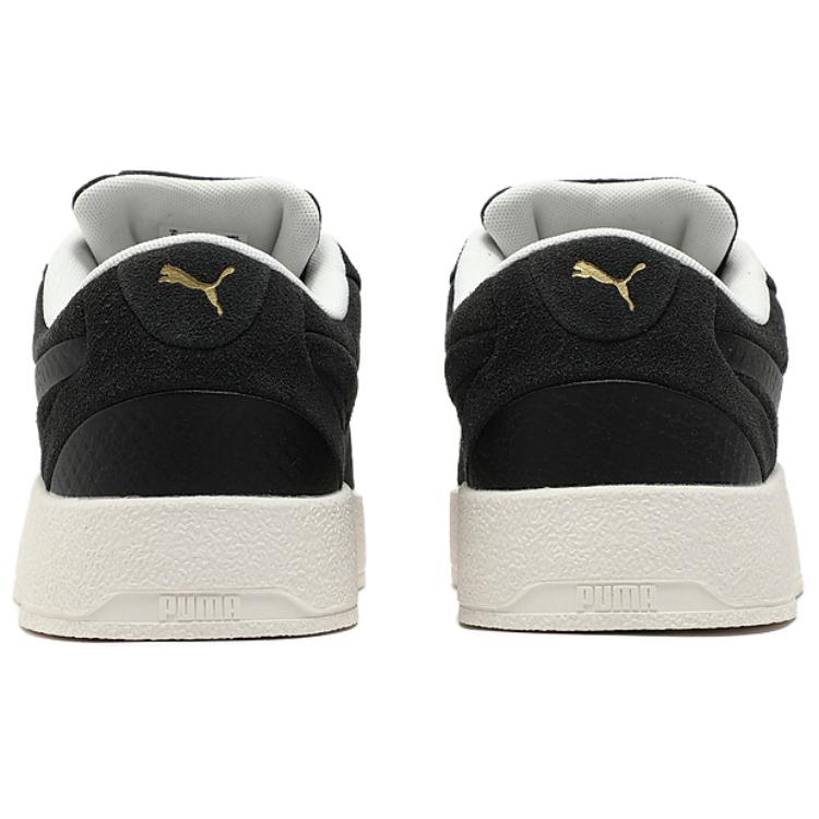 PUMA 402911-01 Unisex Black White Low Top Casual Sneakers 402911-01