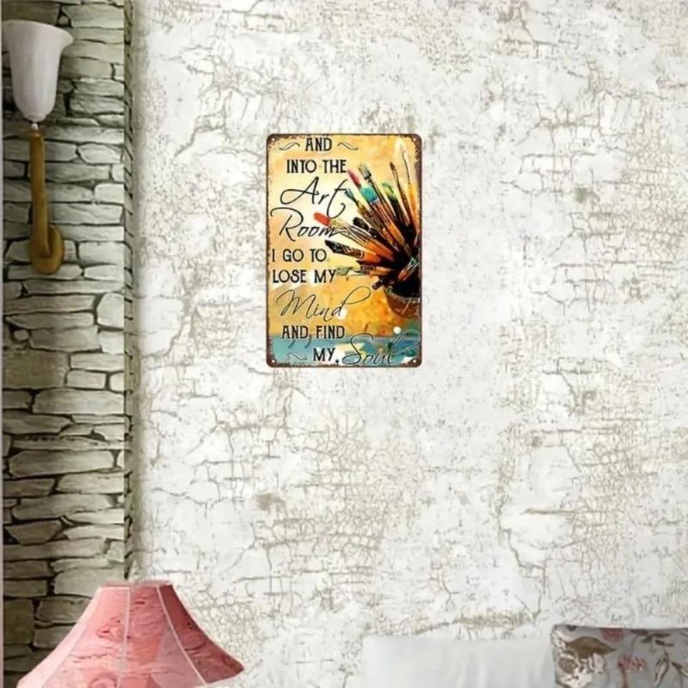 Vintage Metal Tin Sign Wall Decor 8x12 Inch Rustic Pub Garage Wall Art