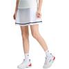 FILA Comfortable Fashionable Soft Letter Fitted Mid Waist Tennis Pleated Skirt Pants Casual Skirt Women skirts Bright-White A11W433313FWT
