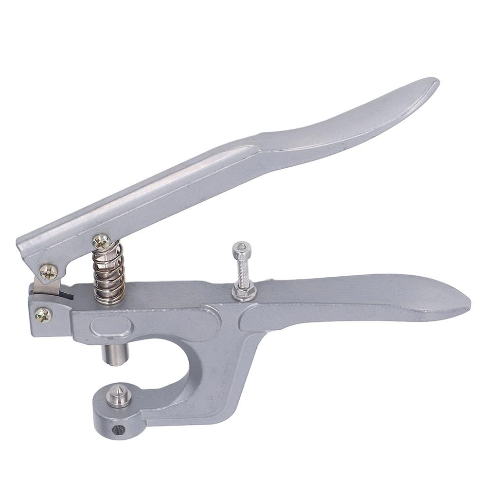 Badmintonschläger Ösen Zange Aluminium Handpresse Schnappzange mit Ahle Schraubendreher Reparaturset zum Reparieren