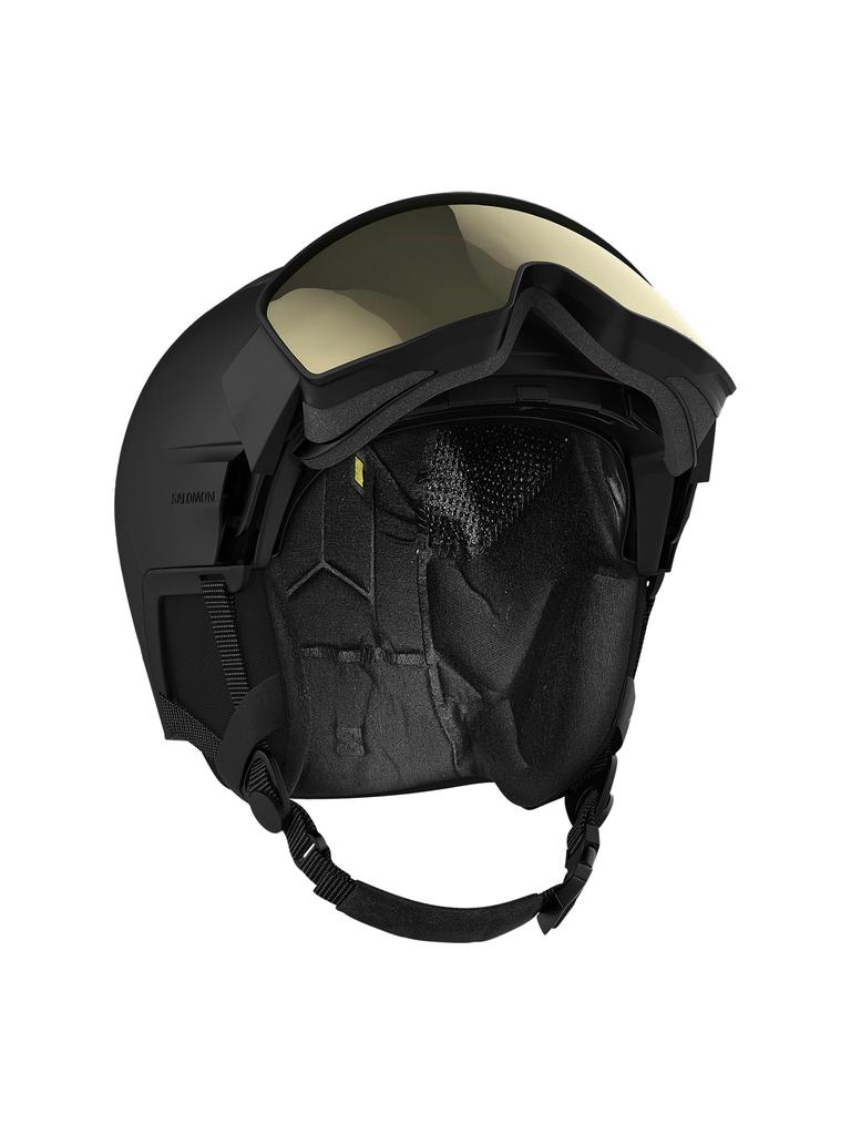 Salomon DRIVER PRO SIGMA MIPS Black Ski/Snowboard Helmet, 2023-24 Model, Unisex, L47011300, Small,