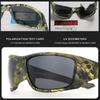 Camouflage Polarized Tactical Sunglasses: Ideal for Outdoor Sports, Hunting, and Fishing - Unisex Style for European and American Use