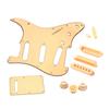 6 String Guitar Pickup Back Plate 3Ply Pickguard with 5-Way Switch Scratch Plate