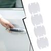 Transparent Door Handle Film Waterproof 4pcs Anti-Scratch