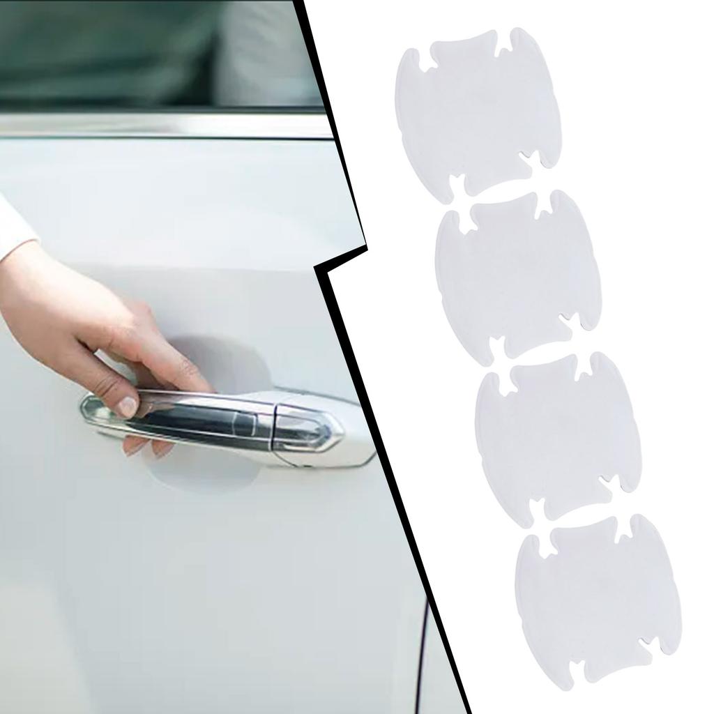 Transparent Door Handle Film Waterproof 4pcs Anti-Scratch
