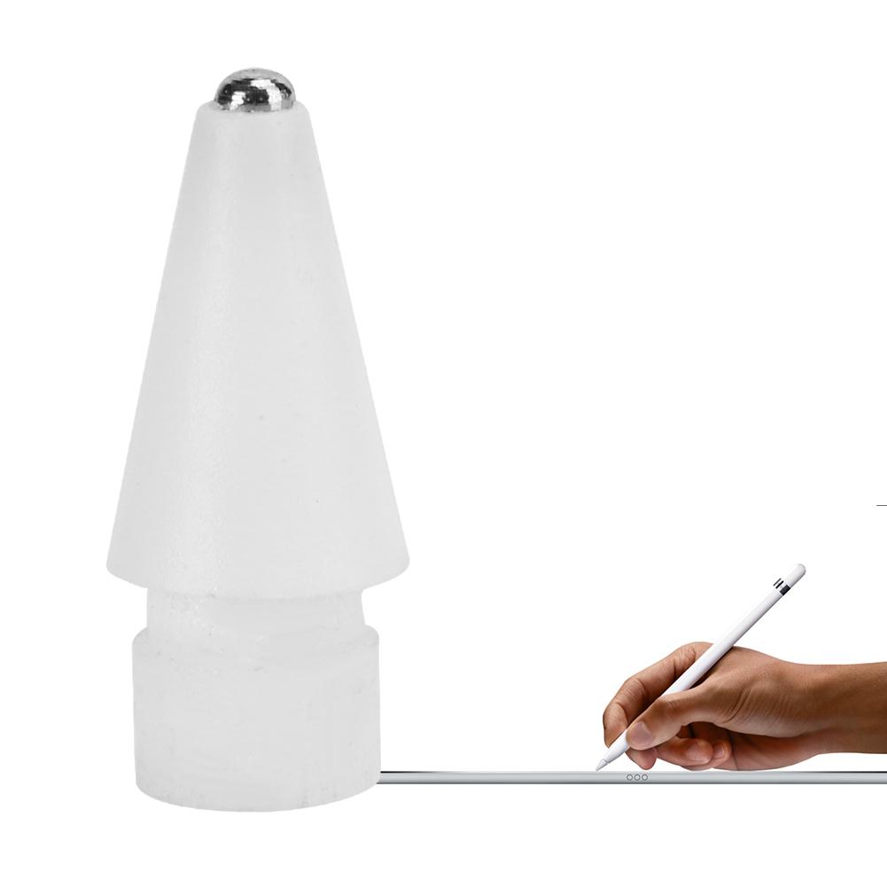 Spare Nib Tip Touch Screen Fine Point Stylus Fit for iPad Pencil 1st 2nd Generation Tablet PenWhite
