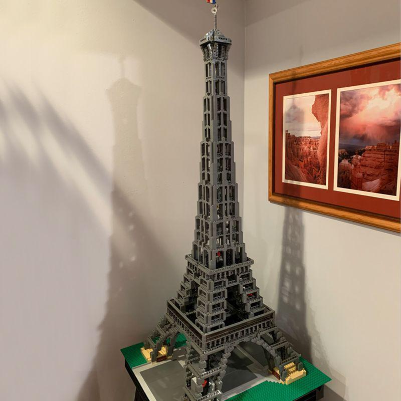 

Архитектурная модель Эйфелевой башни для взрослых – Игрушка-конструктор высокой сложности, совместимая с Lego