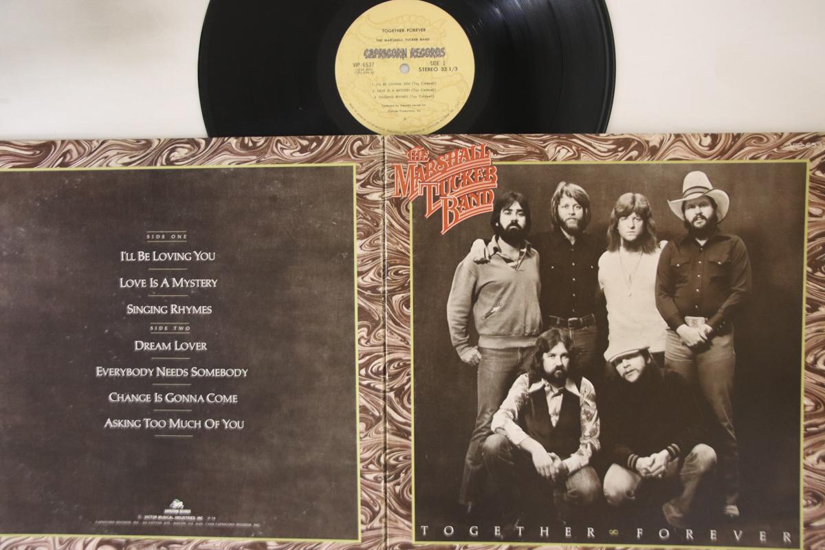 

LP Record MARSHALL TUCKER BAND - Together Forever VIP6537 CAPRICORN 1978 Japan Rock Used
