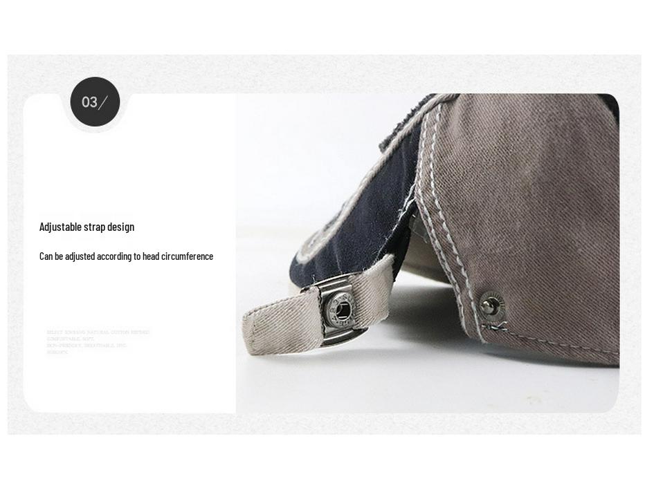 Gewaschene Retro Sommerhüte für Männer, Frauen und Kinder: Britischer Koreanischer Stil Flache Kappe & Baseballkappe