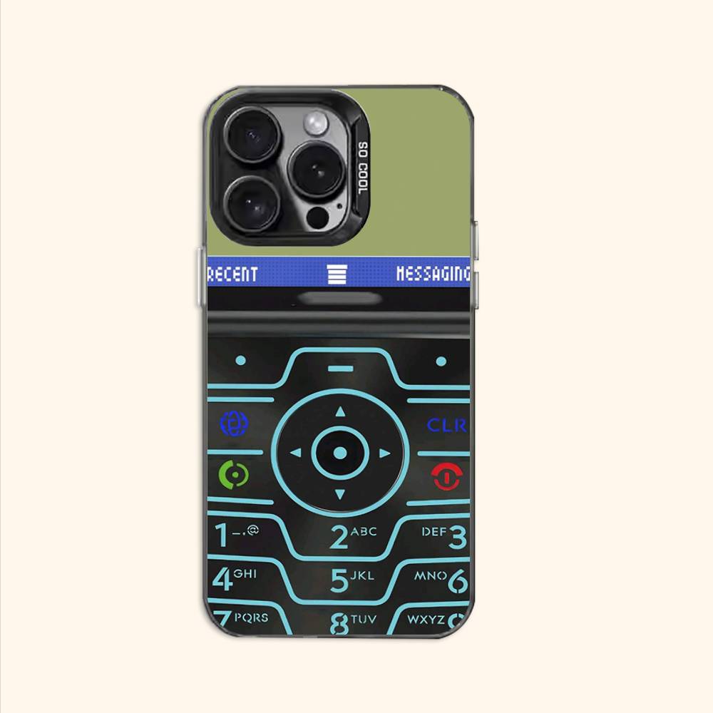 Old Phone Picture Phone Case For iPhone 17 16e 16 15 14 13 12 Pro Max X XR XS MAX Back Cover iPhone17