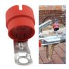 Red Trailer Plug Holder 7 Pin /13 Pin Trailer Connector Trailer Parts Mounting On Trailer Drawbar Parking Cover