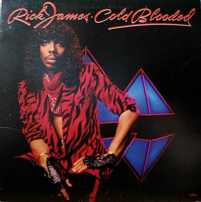 LP Record RICK JAMES - Cold Blooded G6043 Gordy 1983 Canada Soul/Funk Used