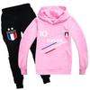 2-Piece French Football Outfit for Boys and Girls, Ages 2-15