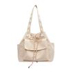 Large Capacity Canvas Tote Bag for Women's  New Commuter Versatile   College Student Class Shoulder Bag