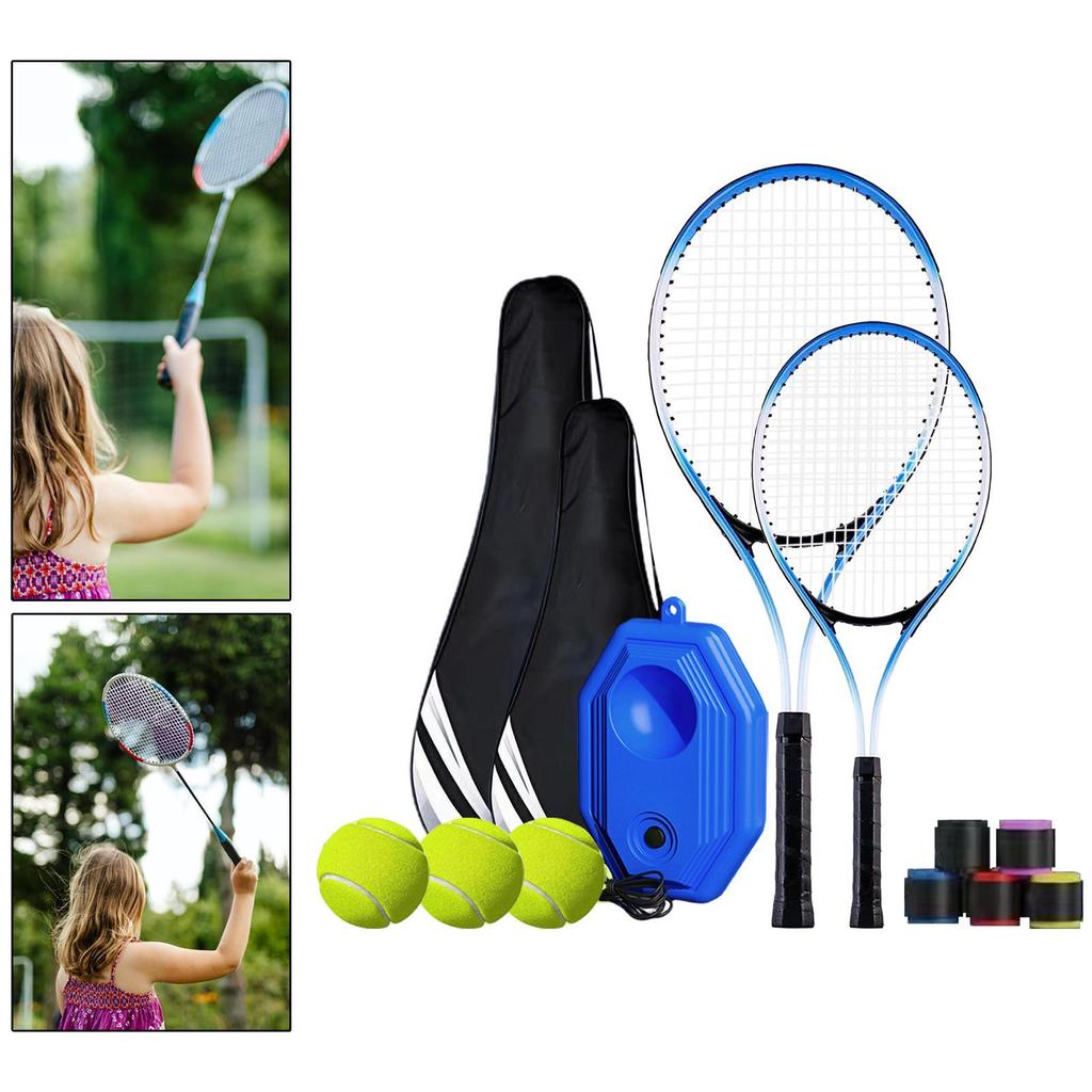 Tennis Train Rebound Ball Tennis Rebounder Set Practical Tool Solo Training Self Practice for Game Park Beginners Exercise