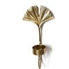 Pendant Candlestick Holder Metal Golden Leaf Candlestick Exquisite Candlestick  Candle