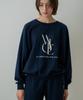 Wioi Wioe Logo Sweatshirt_Navy