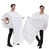 Toilet Paper Cosplay Makeup Stage Performance Costume For Halloween Up Dress
