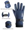 Warm Gloves Men's Outdoor Touch Screen Winter New Ski Gloves Windproof and Water-repellent Non-slip Riding Gloves