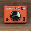 HIYQIN Instax Mini Evo Case, Silicone Travel Case, Shockproof, Protective Cover for Fujifilm Instax Mini Evo (Orange)